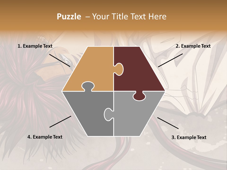 A Woman Laying In Bed With Her Head On The Pillow PowerPoint Template