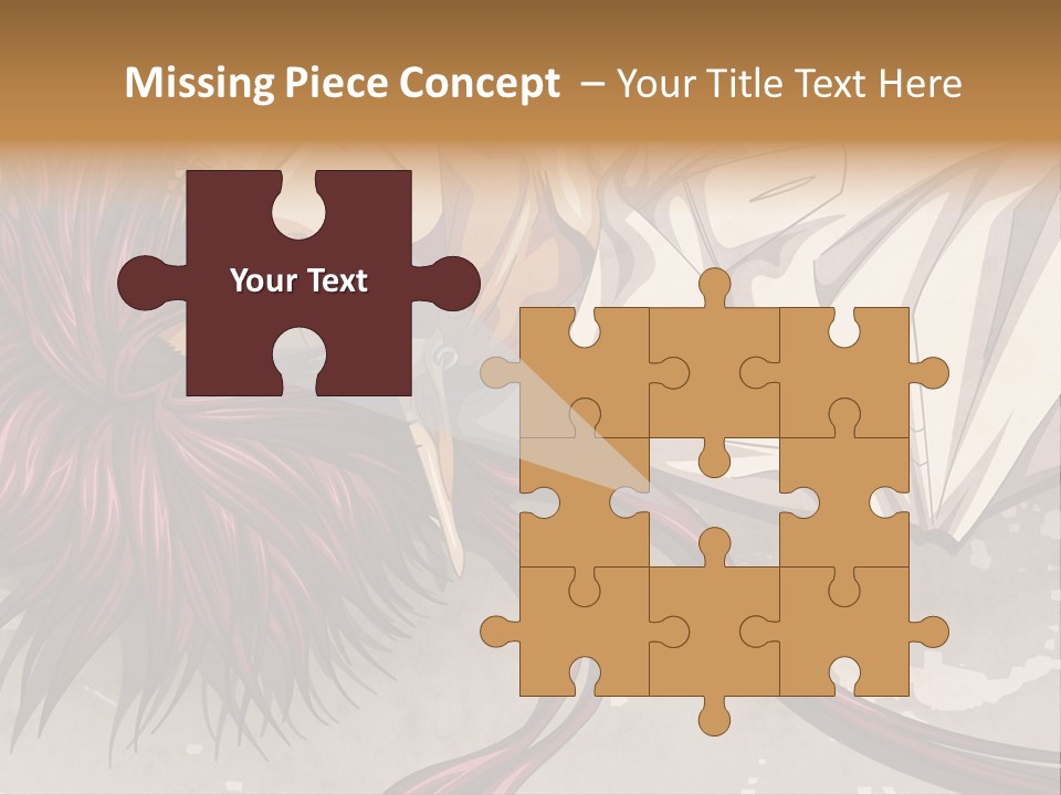 A Woman Laying In Bed With Her Head On The Pillow PowerPoint Template