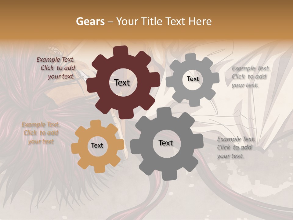 A Woman Laying In Bed With Her Head On The Pillow PowerPoint Template