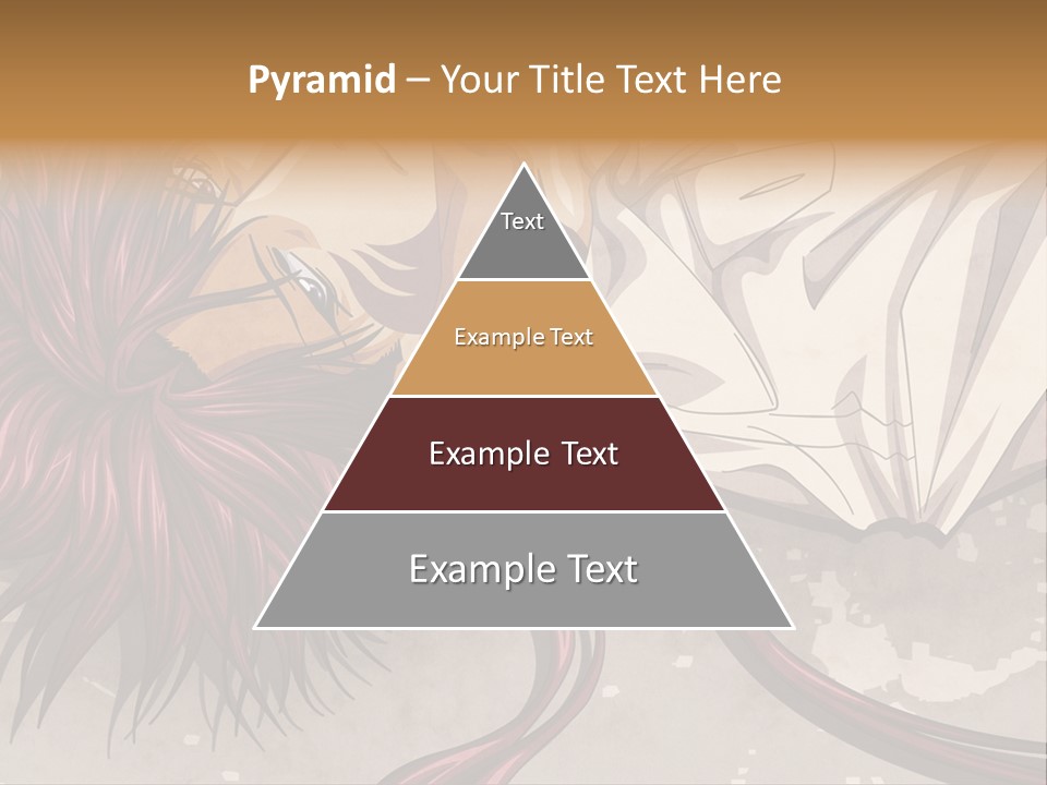 A Woman Laying In Bed With Her Head On The Pillow PowerPoint Template