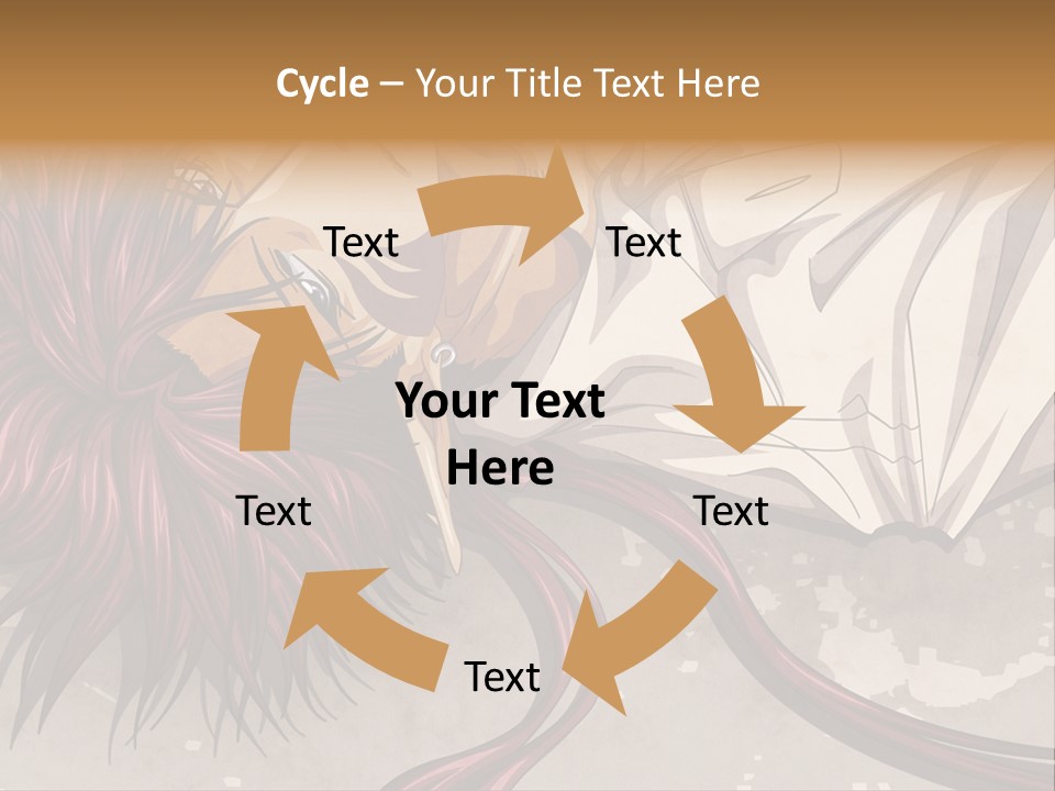 A Woman Laying In Bed With Her Head On The Pillow PowerPoint Template