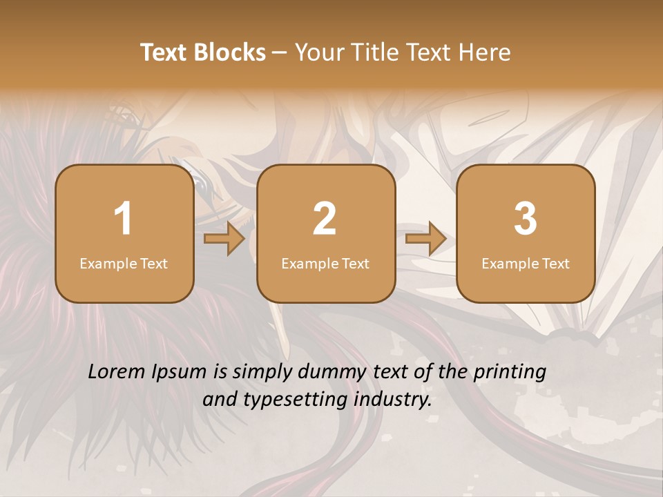 A Woman Laying In Bed With Her Head On The Pillow PowerPoint Template