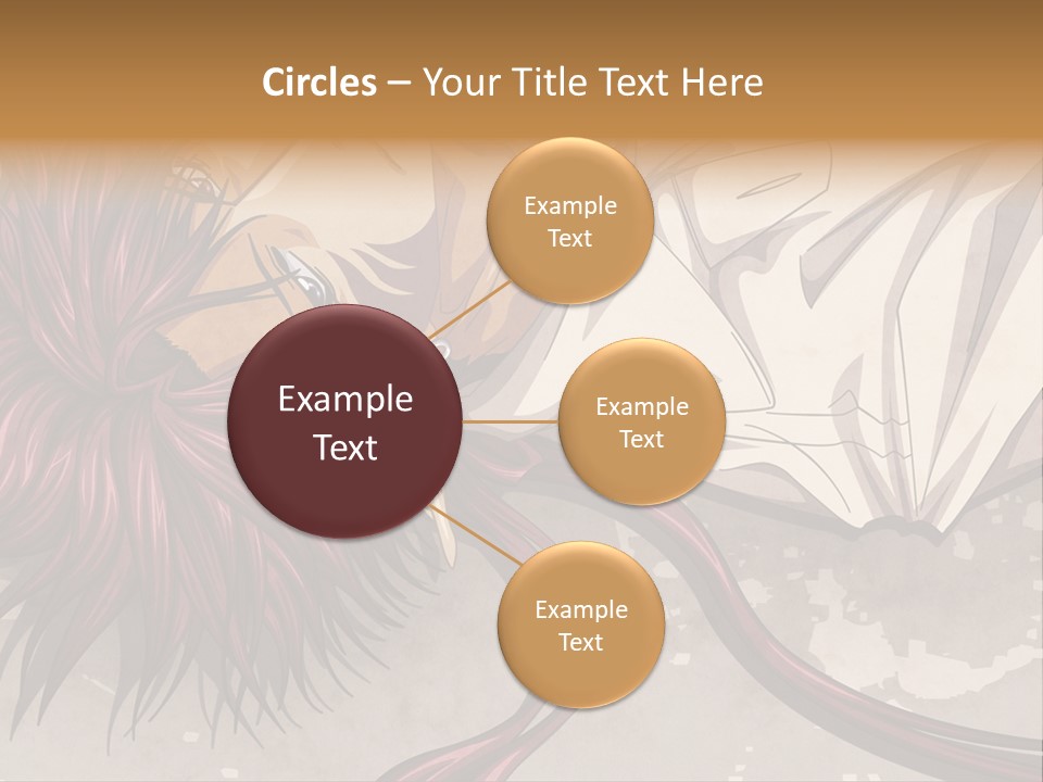 A Woman Laying In Bed With Her Head On The Pillow PowerPoint Template