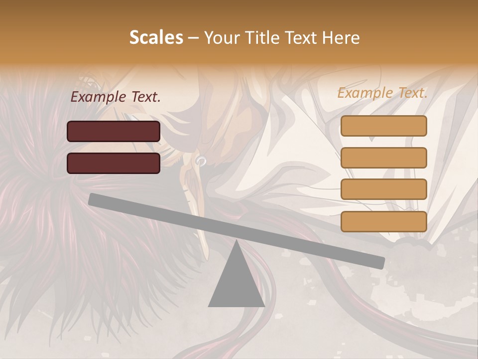 A Woman Laying In Bed With Her Head On The Pillow PowerPoint Template