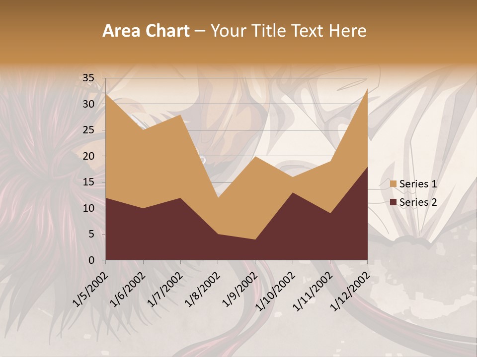 A Woman Laying In Bed With Her Head On The Pillow PowerPoint Template