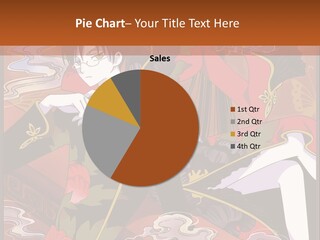 A Couple Of People Sitting On Top Of A Table PowerPoint Template