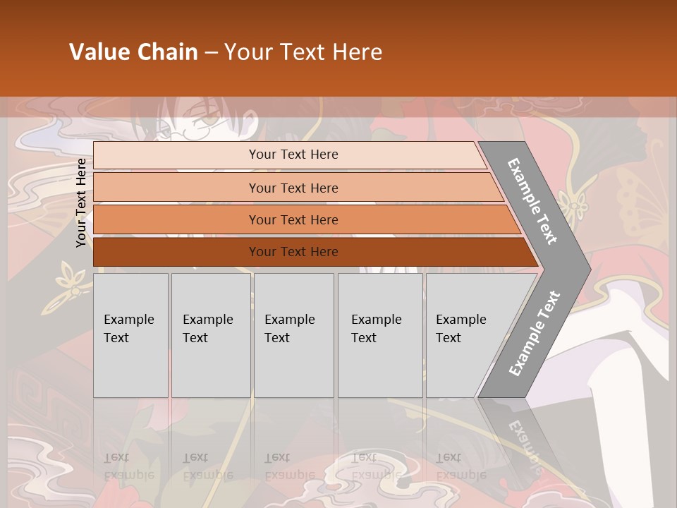 A Couple Of People Sitting On Top Of A Table PowerPoint Template