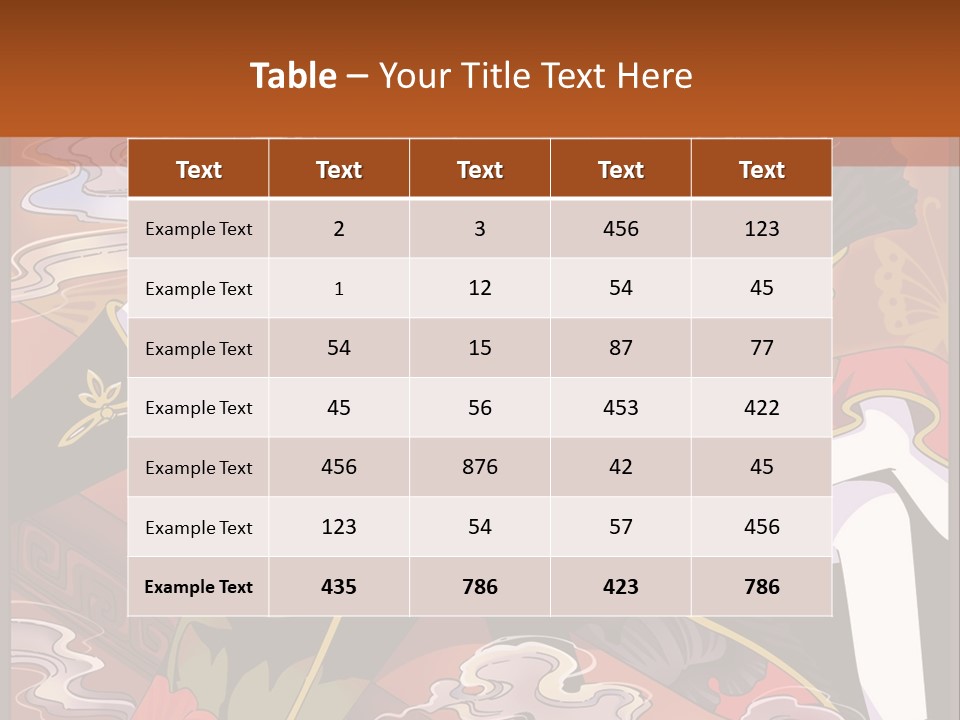A Couple Of People Sitting On Top Of A Table PowerPoint Template