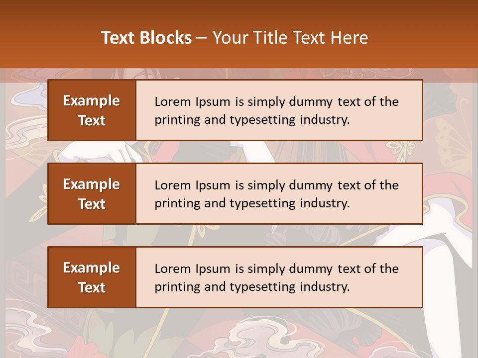 A Couple Of People Sitting On Top Of A Table PowerPoint Template