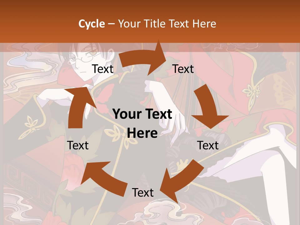 A Couple Of People Sitting On Top Of A Table PowerPoint Template