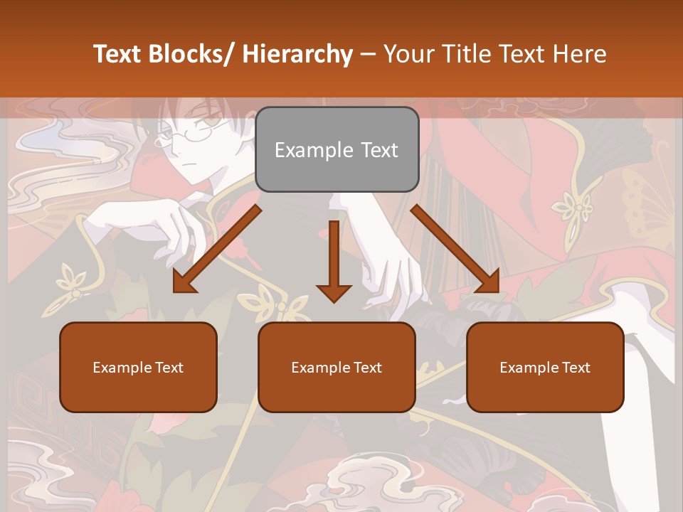 A Couple Of People Sitting On Top Of A Table PowerPoint Template