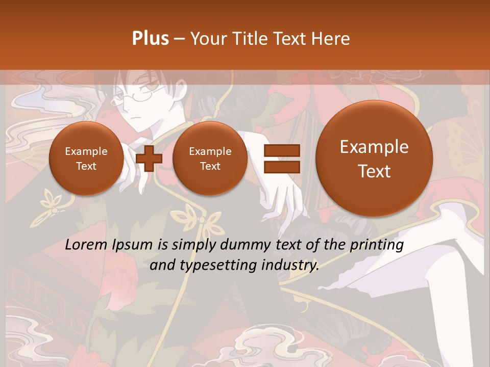 A Couple Of People Sitting On Top Of A Table PowerPoint Template