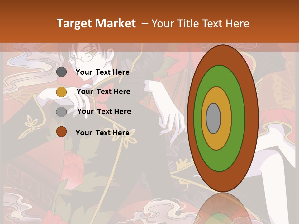 A Couple Of People Sitting On Top Of A Table PowerPoint Template