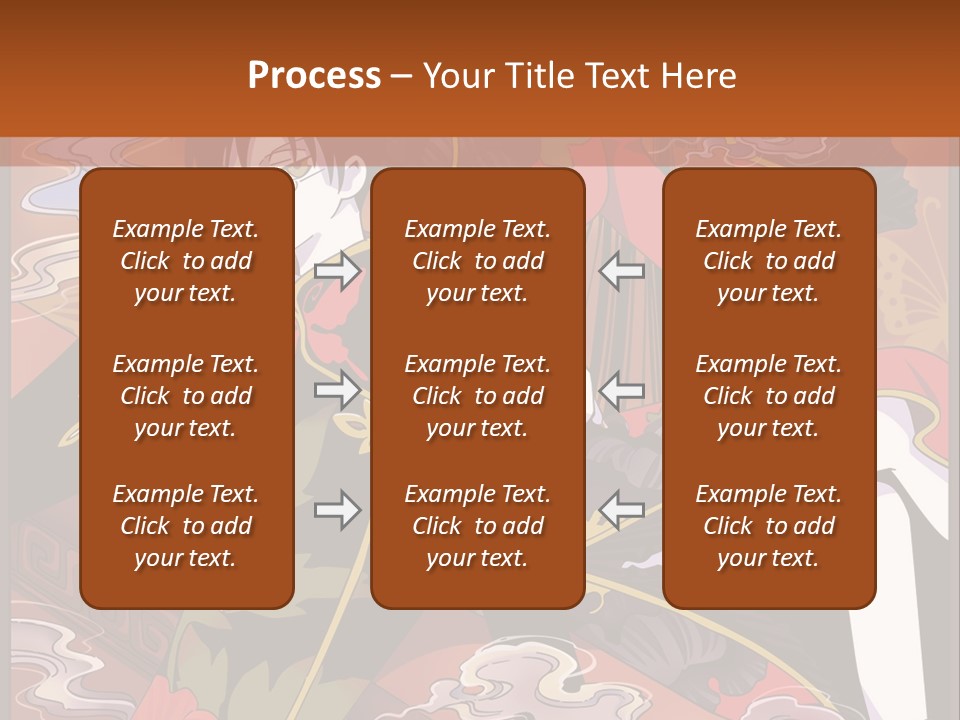 A Couple Of People Sitting On Top Of A Table PowerPoint Template