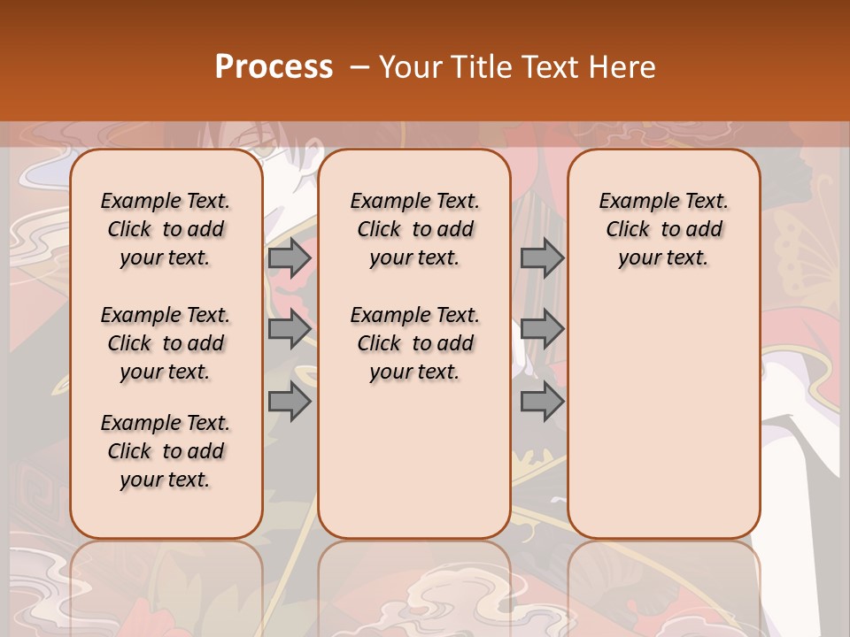 A Couple Of People Sitting On Top Of A Table PowerPoint Template