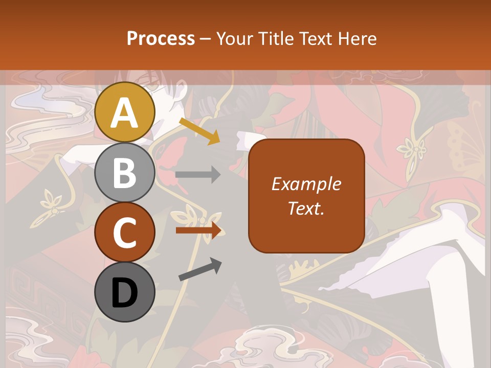 A Couple Of People Sitting On Top Of A Table PowerPoint Template