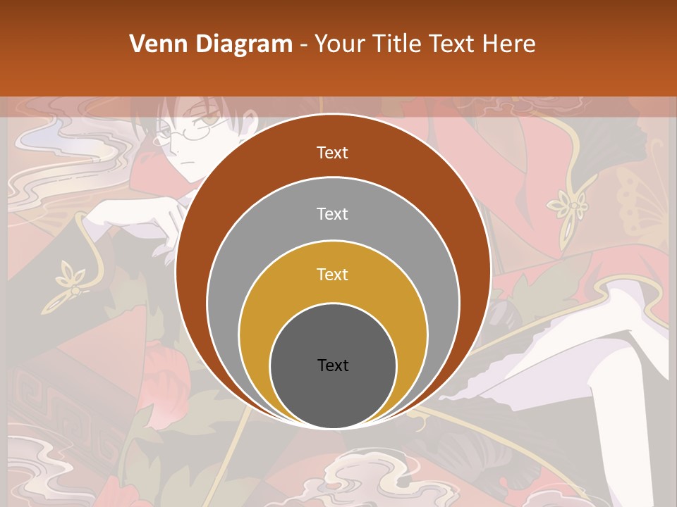 A Couple Of People Sitting On Top Of A Table PowerPoint Template