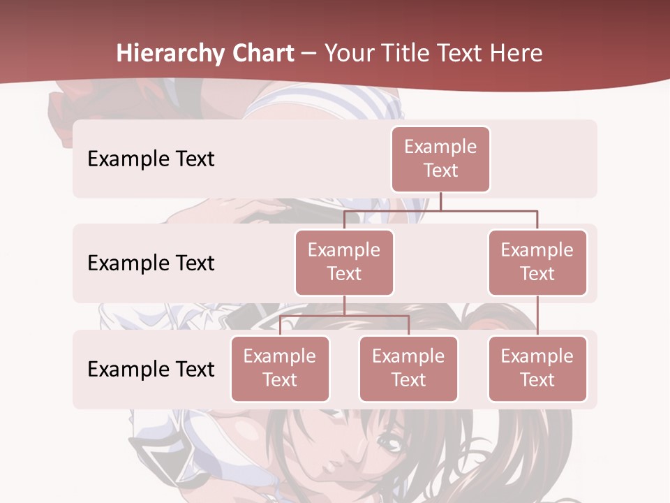 A Woman In A Maid Outfit Laying On Her Back PowerPoint Template