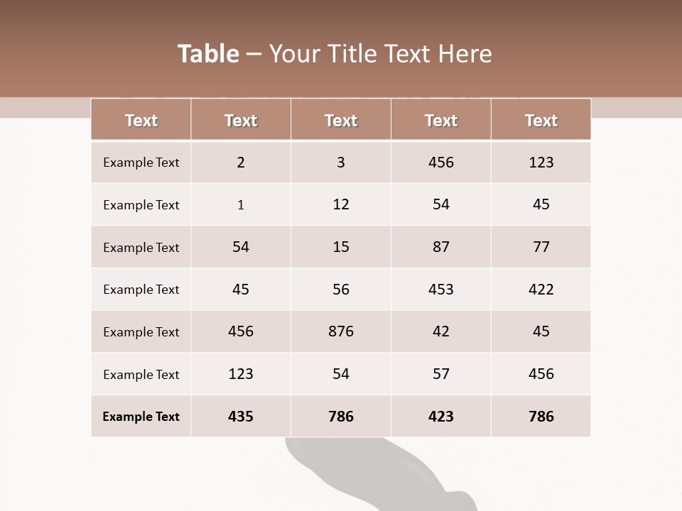 A Woman With Red Hair And Black Stockings Is Standing In Front Of A White Background PowerPoint Template