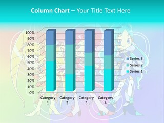 A Group Of Cartoon Characters With A Colorful Background PowerPoint Template