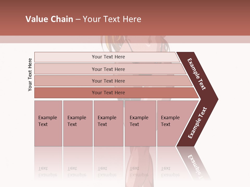 A Woman In A Bikini Is Holding A Tennis Racket PowerPoint Template