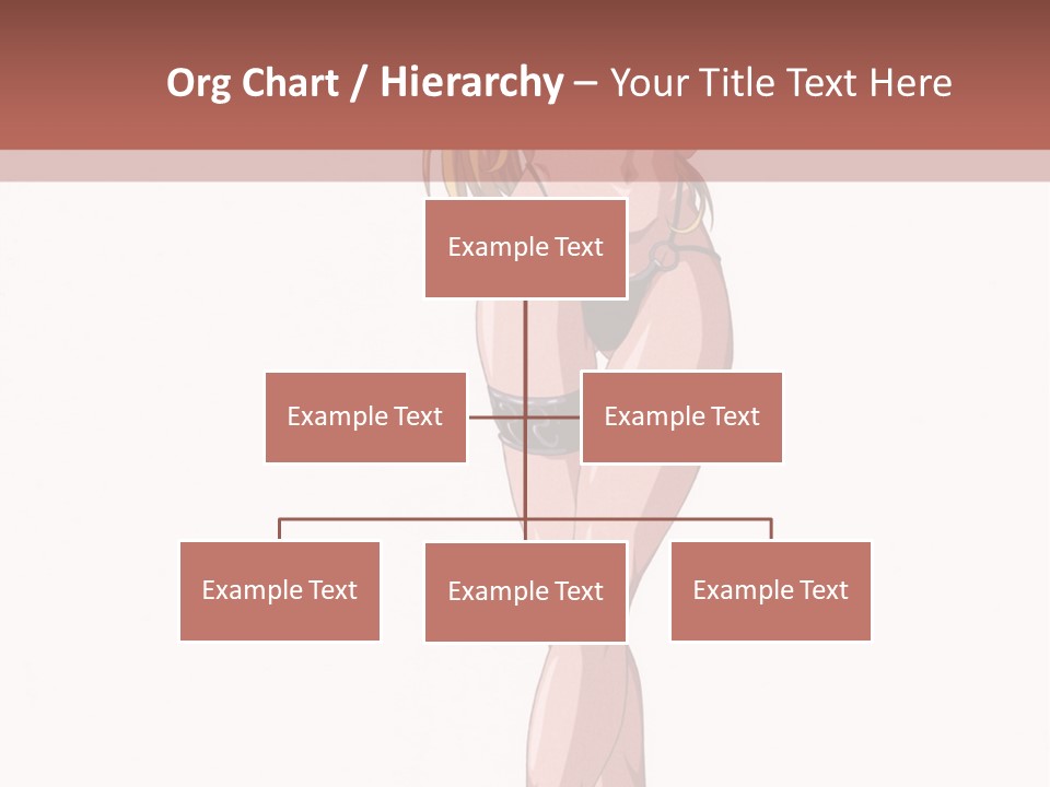 A Woman In A Bikini Is Holding A Tennis Racket PowerPoint Template