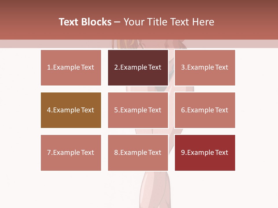 A Woman In A Bikini Is Holding A Tennis Racket PowerPoint Template