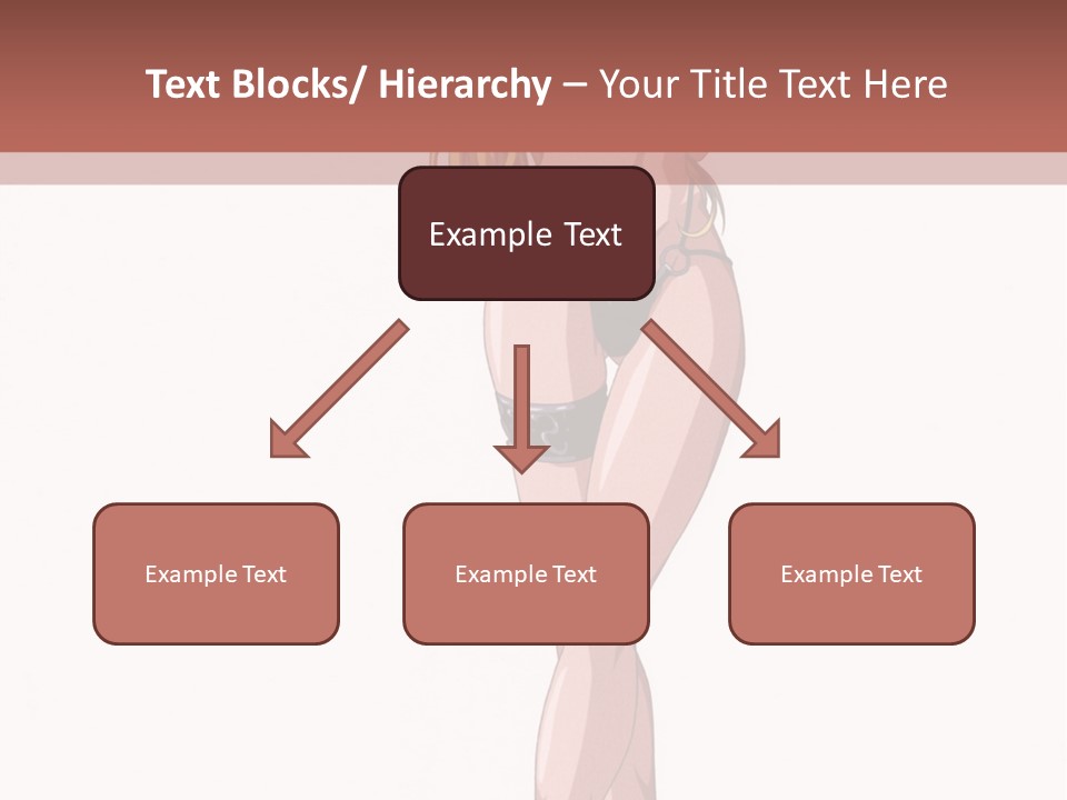 A Woman In A Bikini Is Holding A Tennis Racket PowerPoint Template
