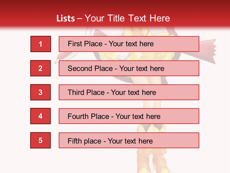 A Girl In A Yellow Dress Is Flying PowerPoint Template