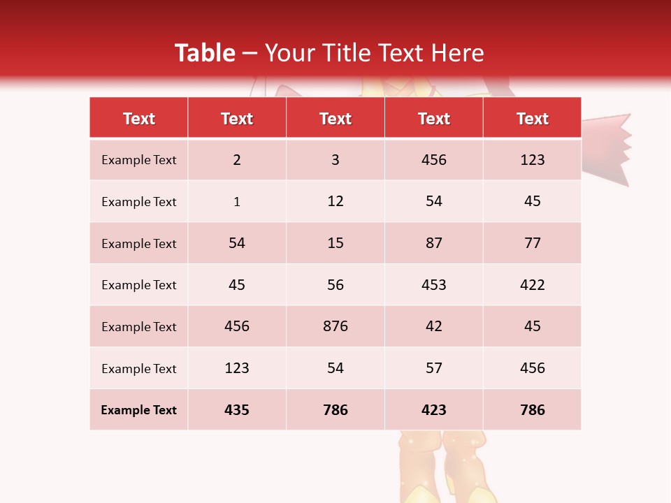 A Girl In A Yellow Dress Is Flying PowerPoint Template