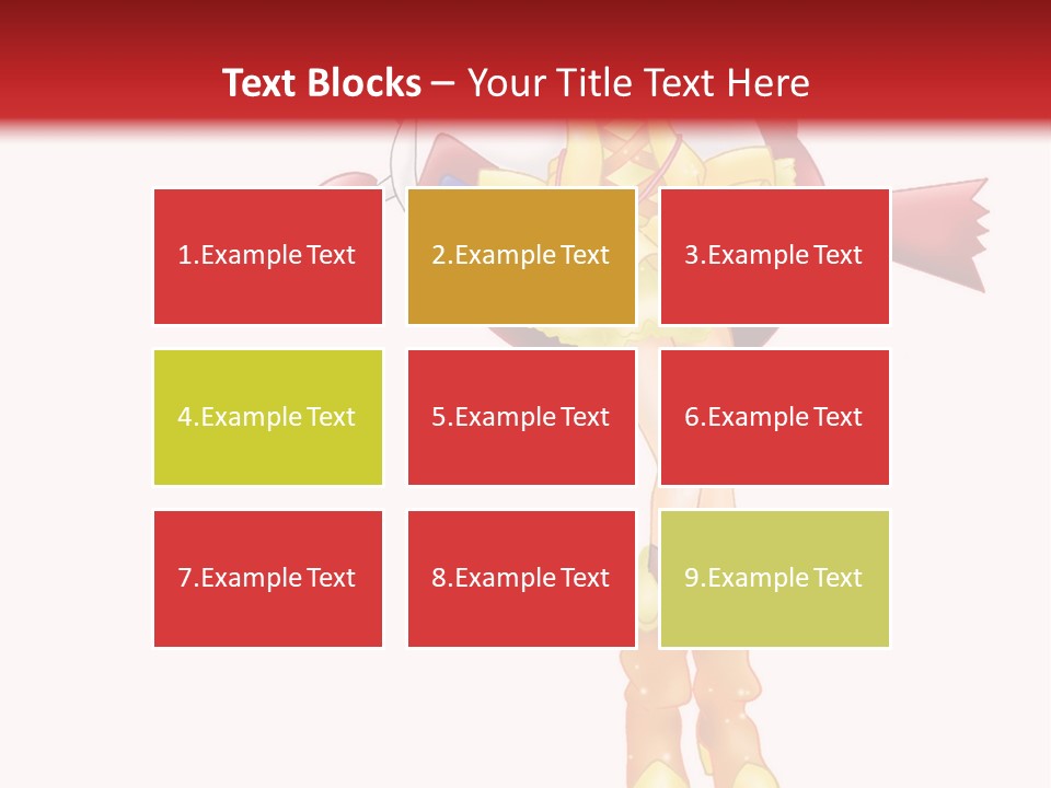 A Girl In A Yellow Dress Is Flying PowerPoint Template