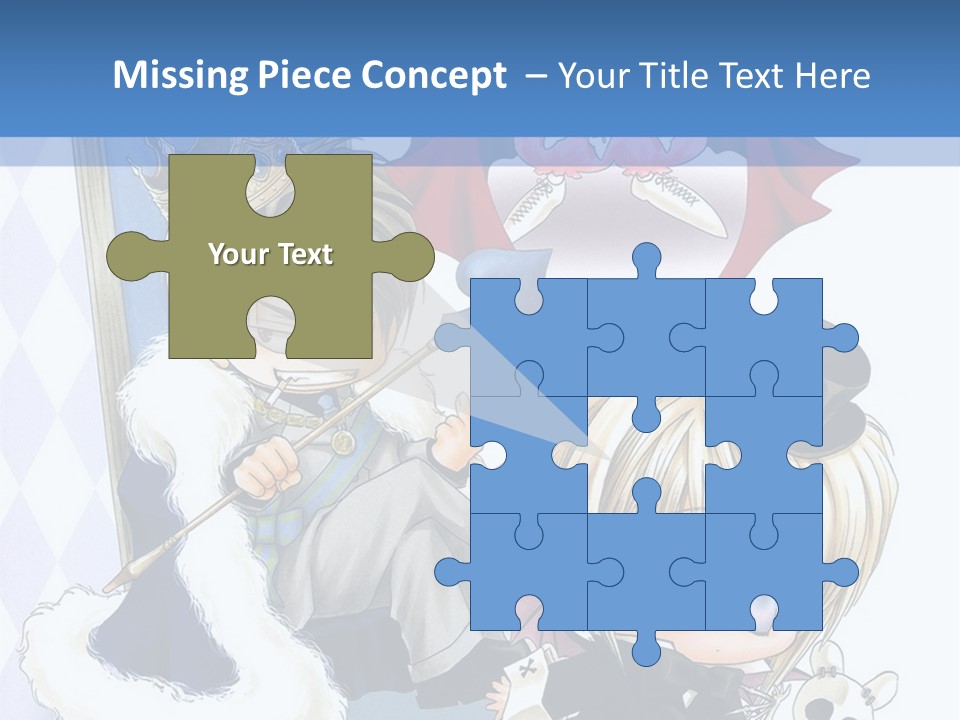 A Group Of Anime Characters Sitting Next To Each Other PowerPoint Template