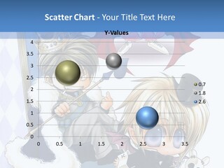 A Group Of Anime Characters Sitting Next To Each Other PowerPoint Template