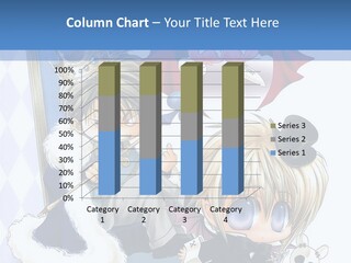 A Group Of Anime Characters Sitting Next To Each Other PowerPoint Template