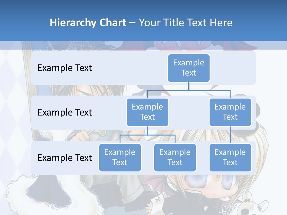 A Group Of Anime Characters Sitting Next To Each Other PowerPoint Template