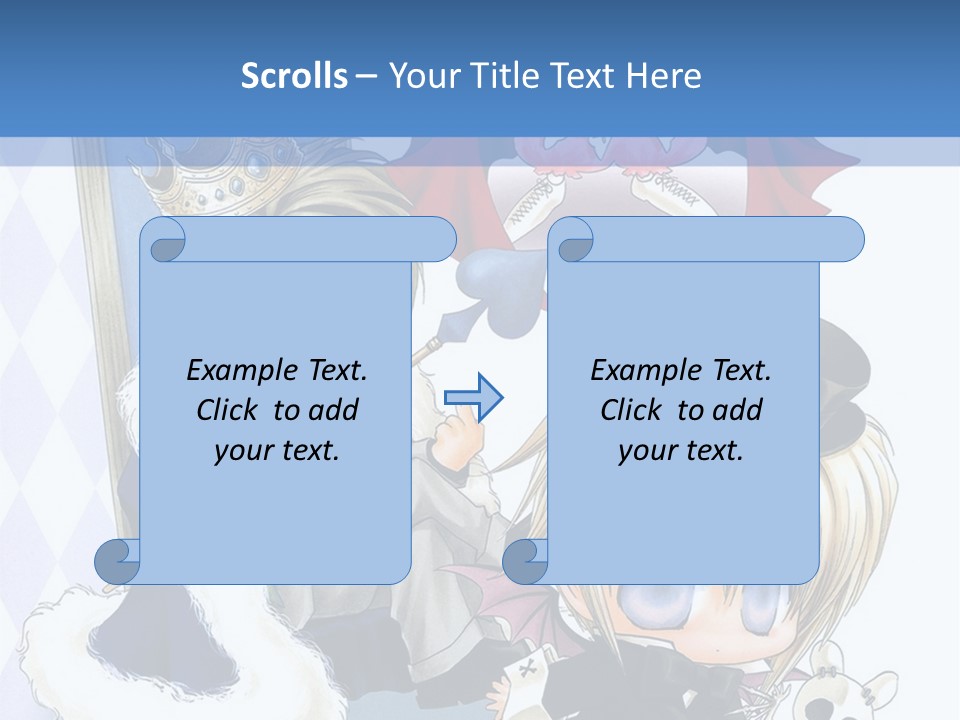A Group Of Anime Characters Sitting Next To Each Other PowerPoint Template