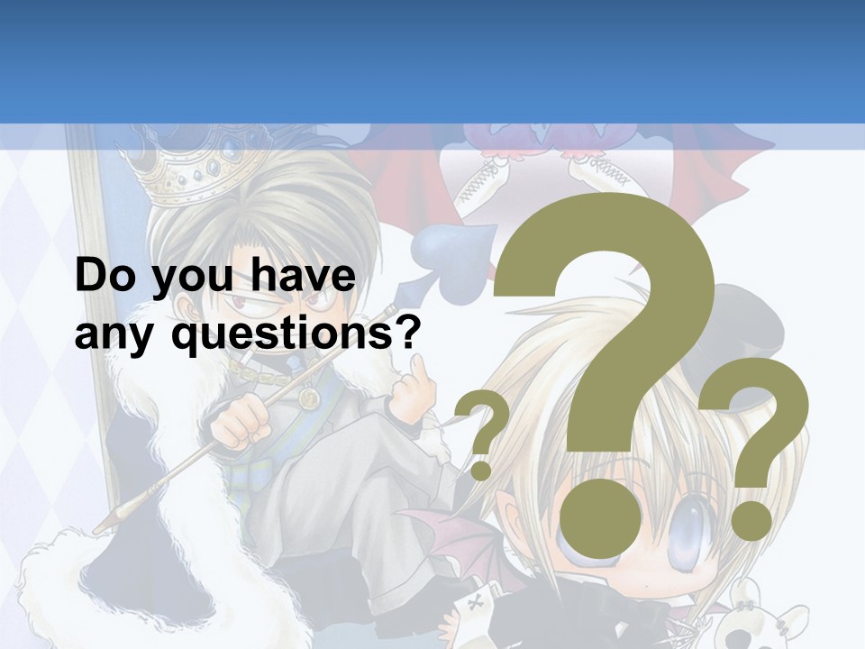 A Group Of Anime Characters Sitting Next To Each Other PowerPoint Template