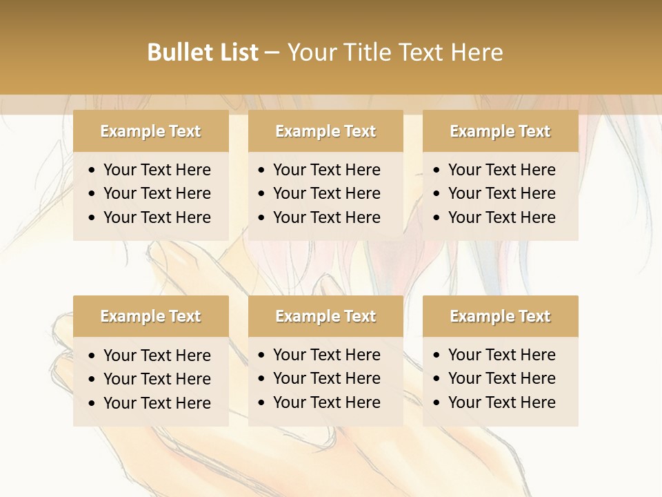 A Anime Character With Pink Hair And Blue Eyes PowerPoint Template