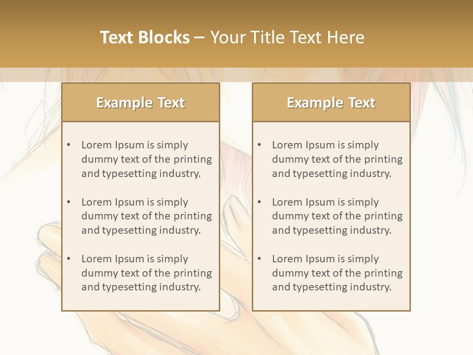 A Anime Character With Pink Hair And Blue Eyes PowerPoint Template