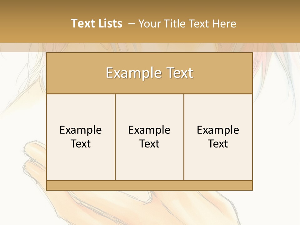A Anime Character With Pink Hair And Blue Eyes PowerPoint Template