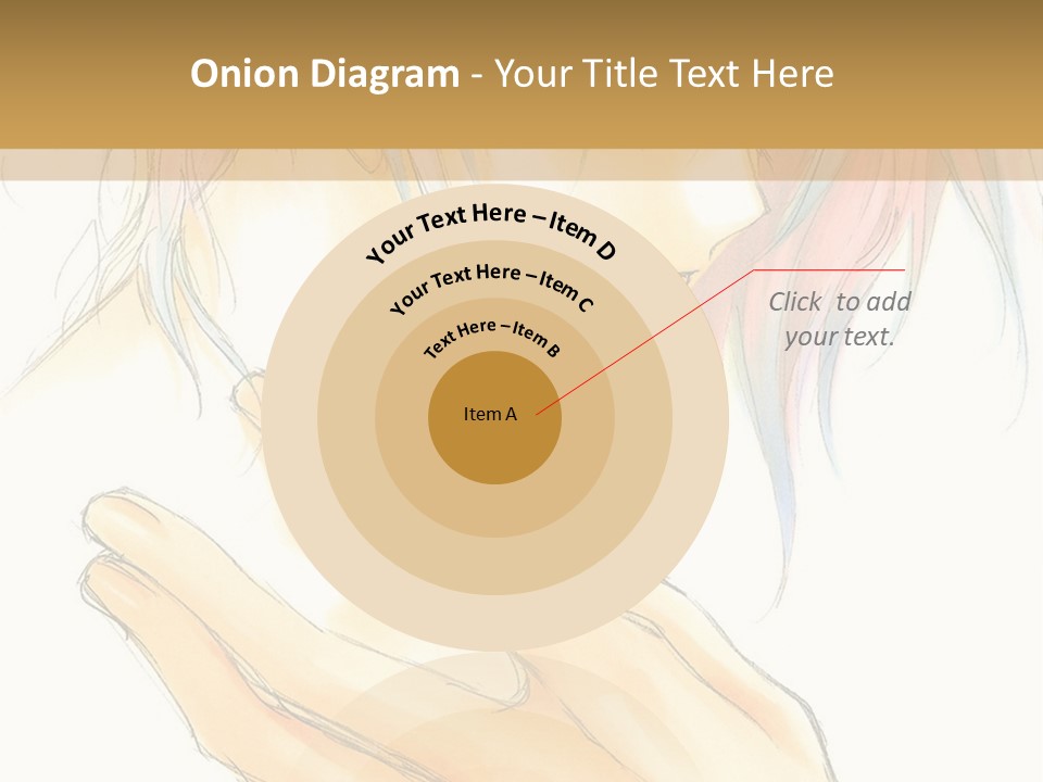 A Anime Character With Pink Hair And Blue Eyes PowerPoint Template