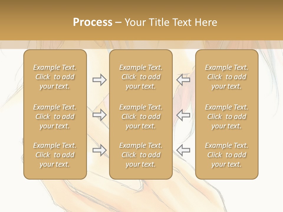 A Anime Character With Pink Hair And Blue Eyes PowerPoint Template