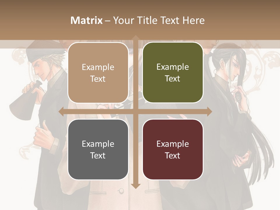 A Group Of People Standing Next To Each Other PowerPoint Template