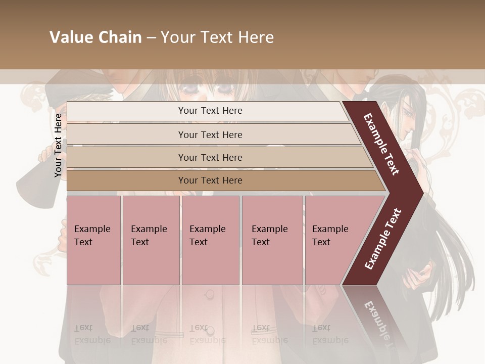 A Group Of People Standing Next To Each Other PowerPoint Template