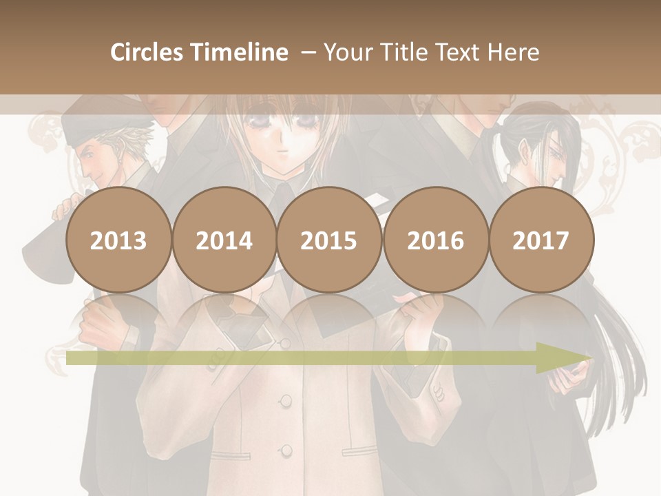 A Group Of People Standing Next To Each Other PowerPoint Template