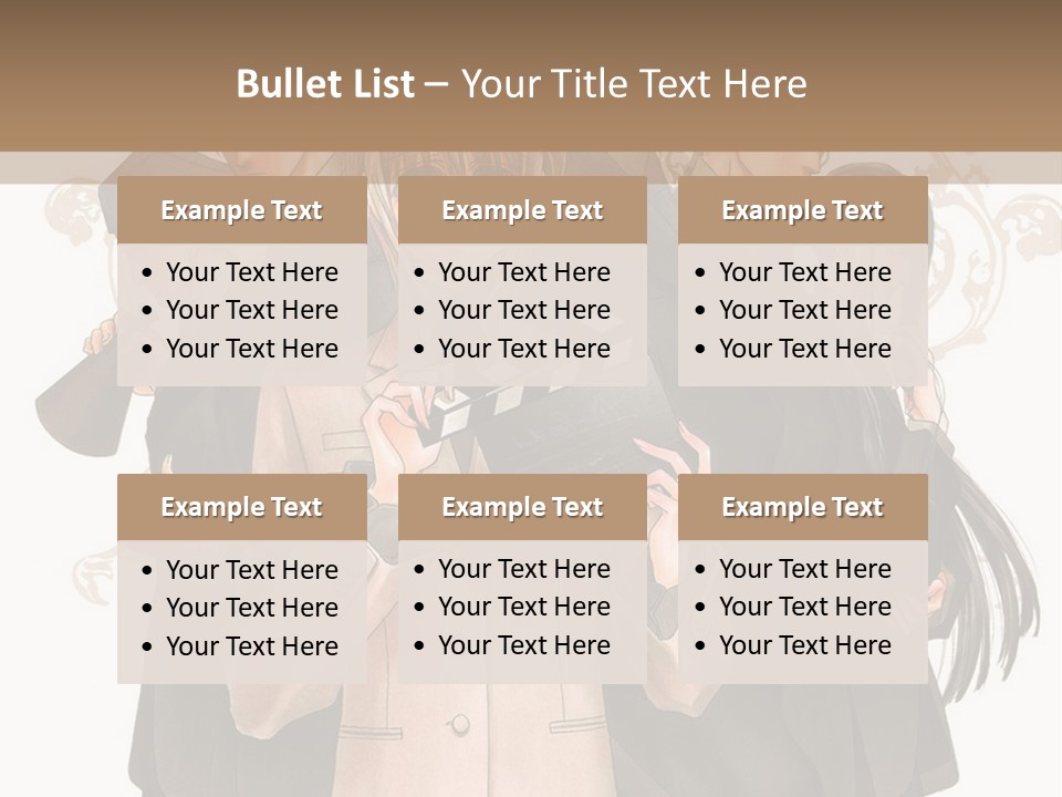 A Group Of People Standing Next To Each Other PowerPoint Template