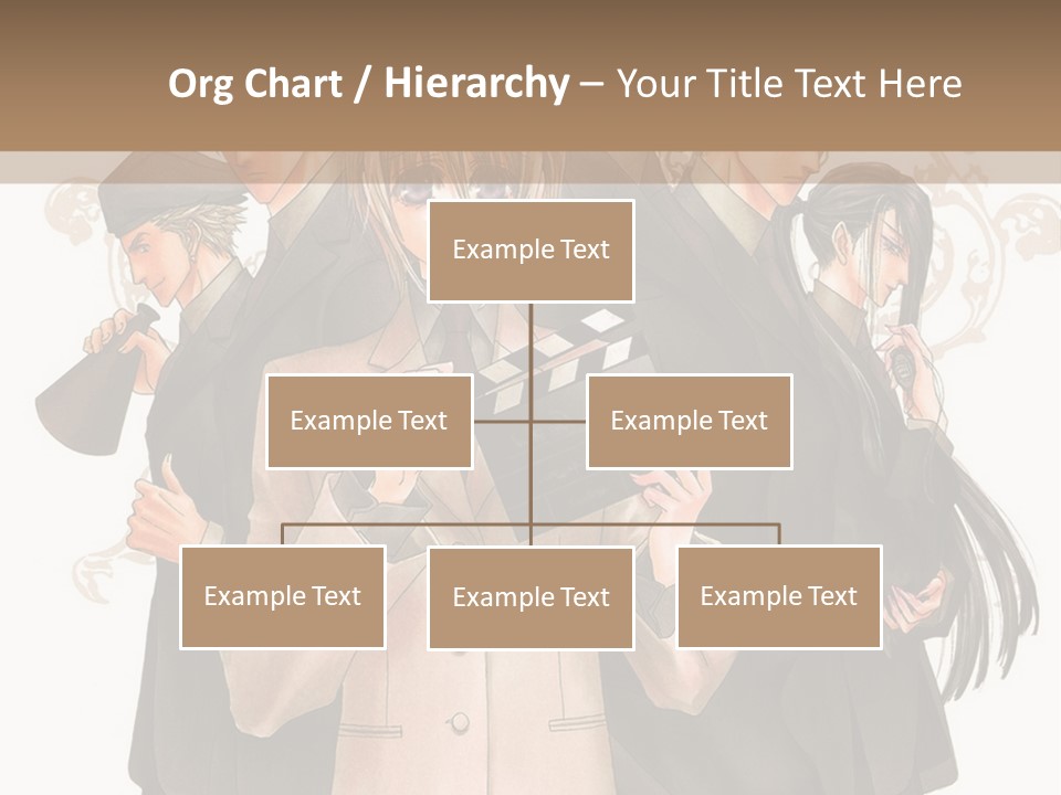 A Group Of People Standing Next To Each Other PowerPoint Template