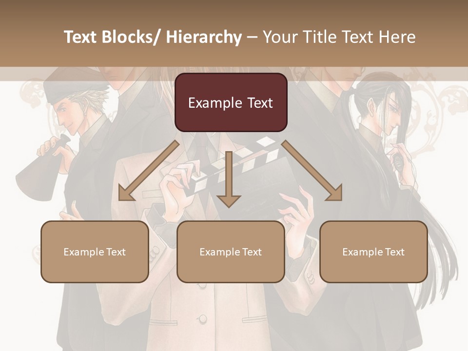 A Group Of People Standing Next To Each Other PowerPoint Template