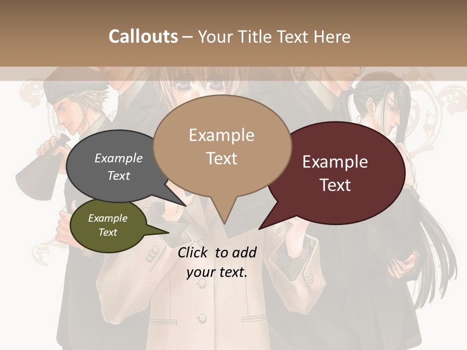 A Group Of People Standing Next To Each Other PowerPoint Template