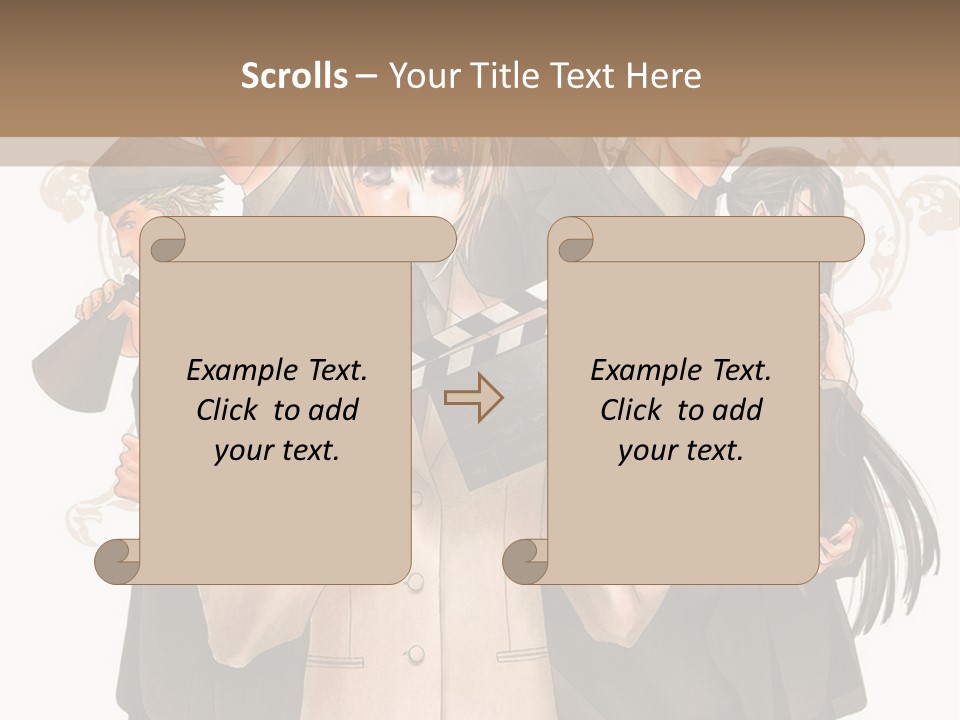 A Group Of People Standing Next To Each Other PowerPoint Template